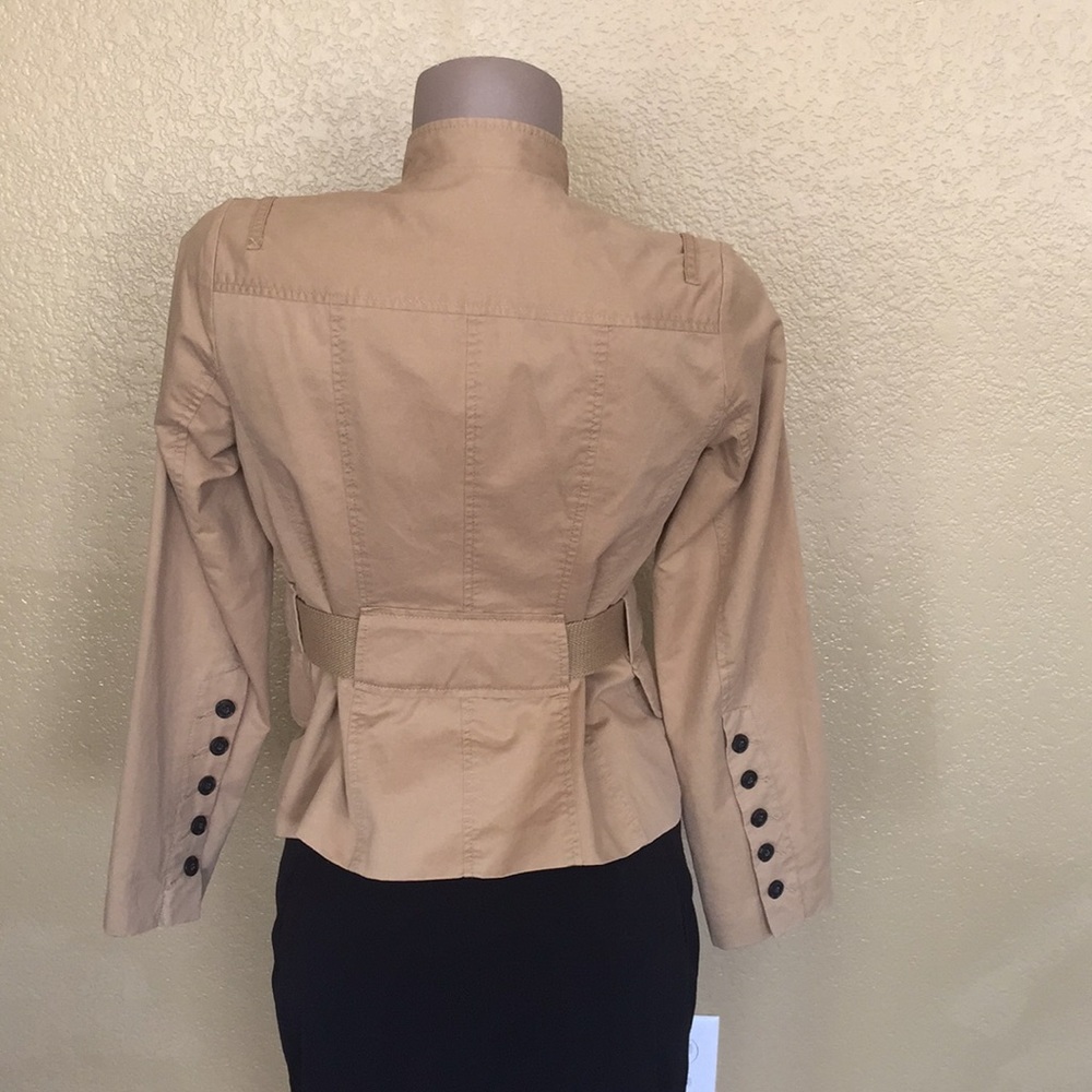 Relativity Button Front Belted Jacket 8 - image 5